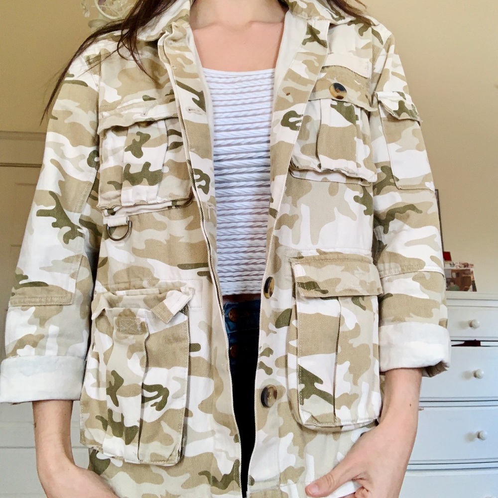 Bershka Camo Jacket - Picture 3 of 5